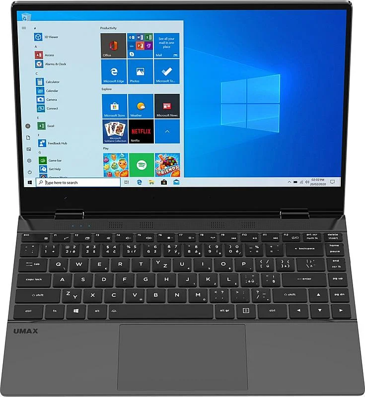 Cenově Výhodný Umax VisionBook 14Wg Flex 4G 64G W10Pro