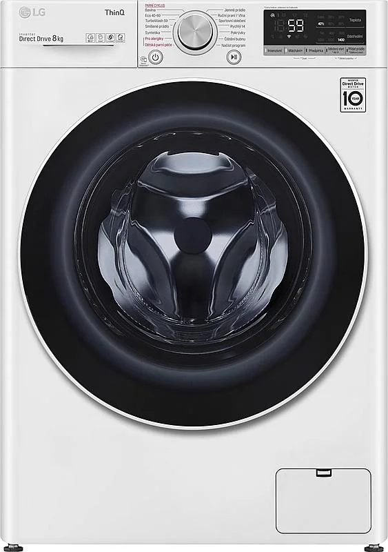 LG F48V5TW0W + 10 let záruka na motor Must-Have