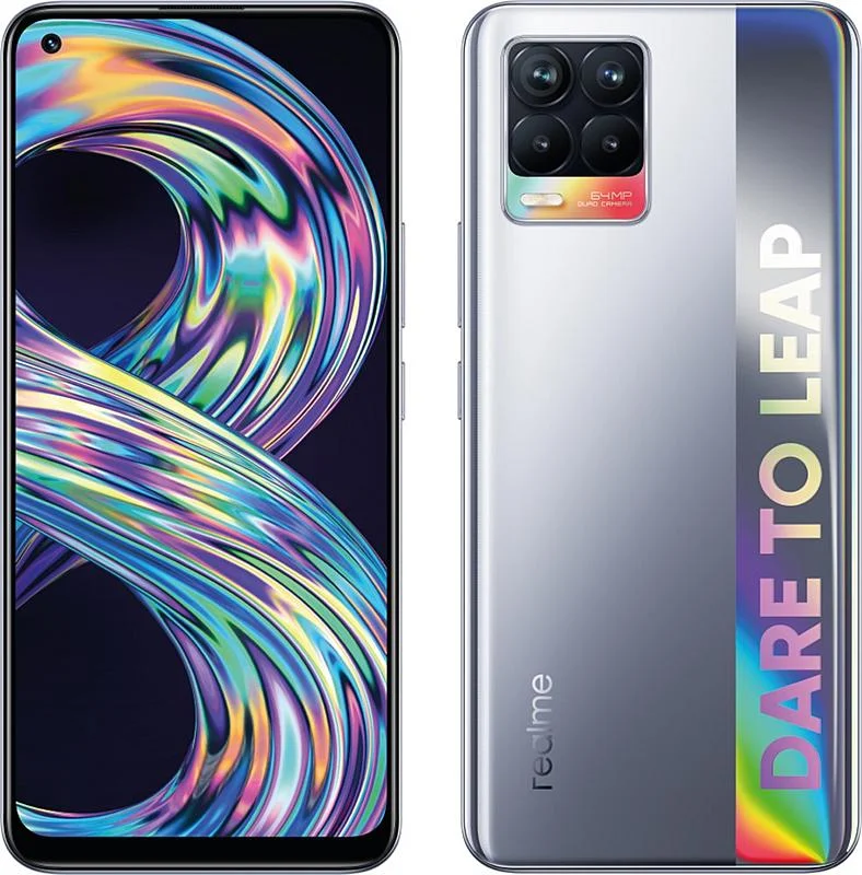 Realme 8 6+128GB Cyber Silver Ihned K Objednání