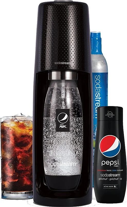 Nakupujte Hned SodaStream Spirit Black Pepsi MegaPack