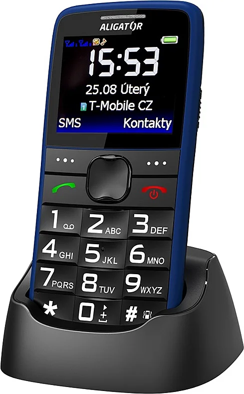 Doprava Zdarma Aligator A675 Senior Blue