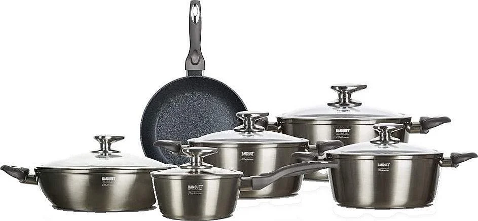 Banquet Sada nádobí nepř. MET.PLAT. 11 ks Výhodná Nabídka