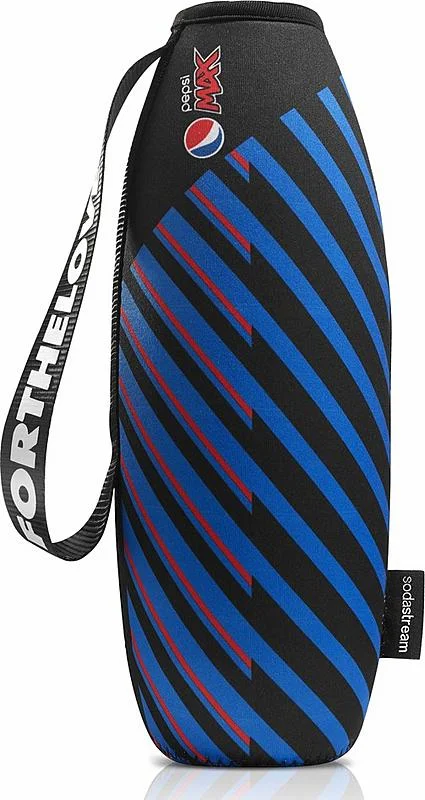 Dokud Zásoby Vydrží SodaStream Obal na lahve Fuse 1l PEPSI-STRIPES