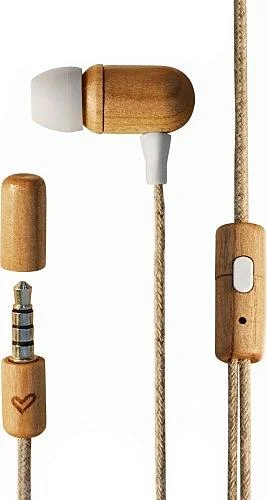 Energy Sistem Earphones Eco Cherry Wood Originální