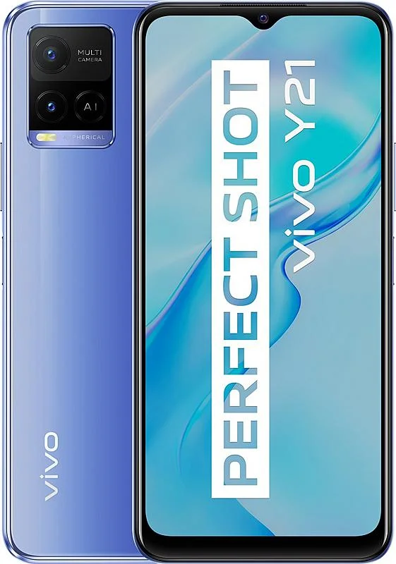 VIVO Y21 4+64GB Metallic Blue Speciální Cena