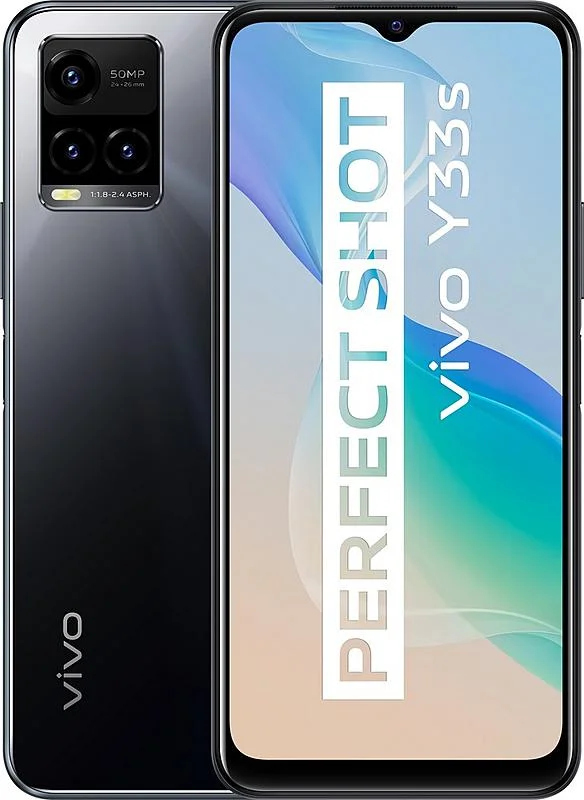 VIVO Y33s 8+128GB Mirror Black Oblíbený