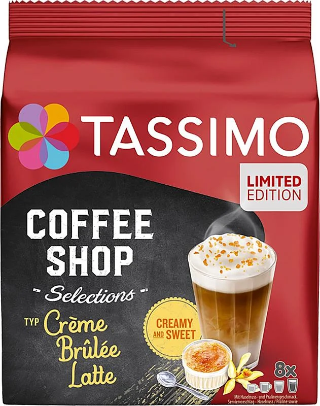 Novinka Bosch Tassimo Creme Brulee Latte