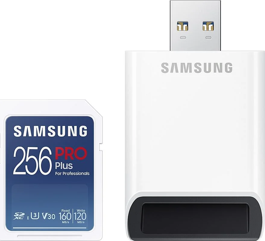 Top Prodej Samsung SDXC karta 256GB PRO PLUS + USB
