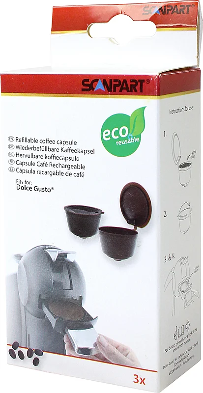 Nejprodávanější SCANPART plnící kapsle pro Dolce Gusto