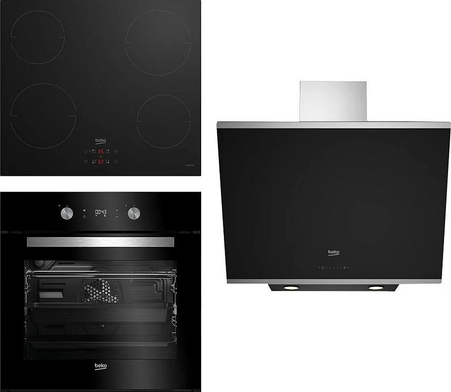 Pouze Dnes Set Beko BIM 24302B + Beko HCA 63640B + Beko HII 64401MT