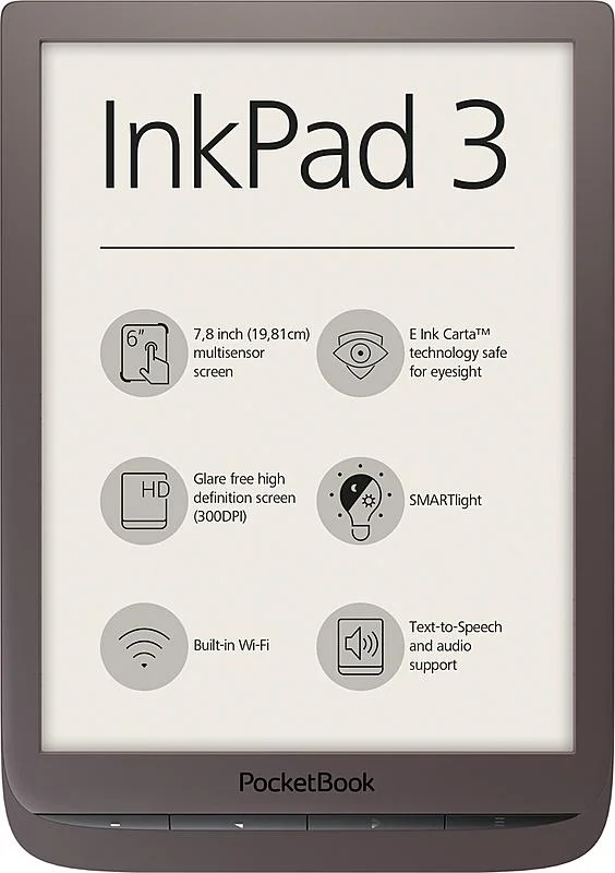 PocketBook E-book 740 Inkpad 3 Brown Dokud Zásoby Vydrží