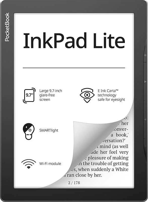 PocketBook E-book 970 InkPad Lite Black Cenově Výhodný