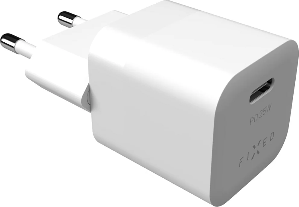 Nejprodávanější Fixed Mini adapter USB-C 25W bílý