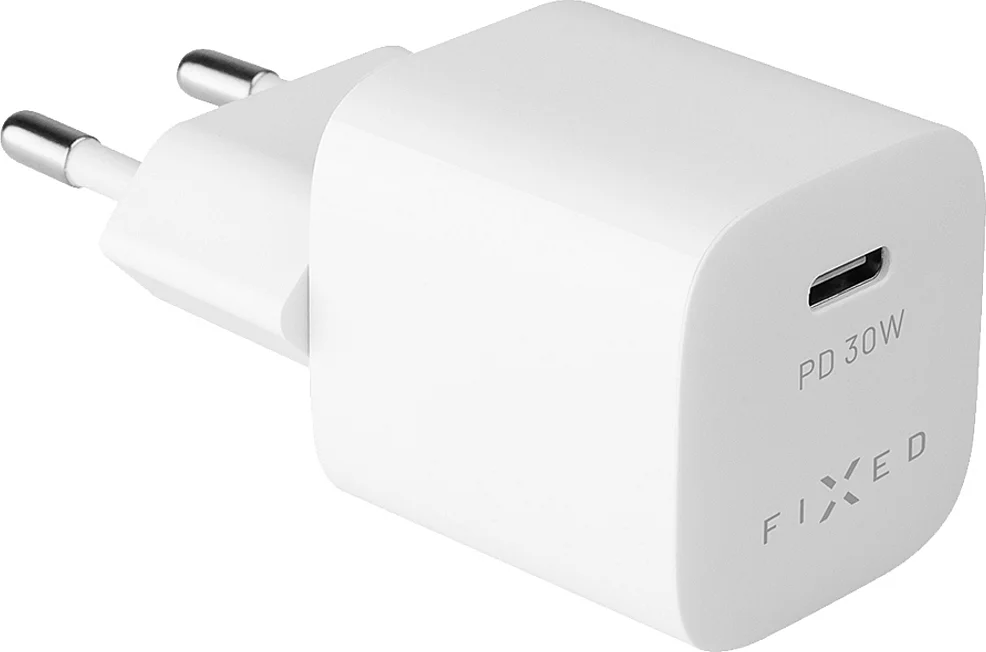 Fixed Mini adapter USB-C 30W bílý Poslední Šance