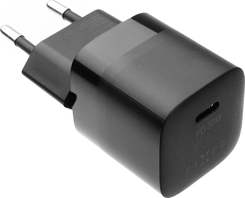 Fixed Mini adapter USB-C 30W černý Odeslání Ihned