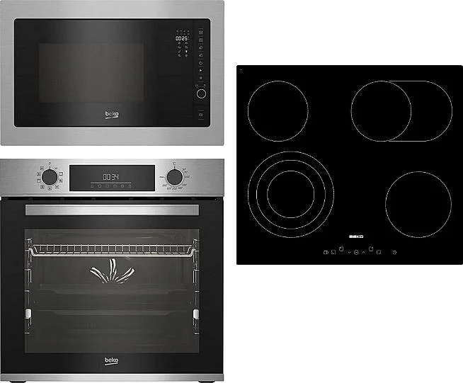 Set Beko BBIM 12300XDSE + Beko BMGB 25332BG + Beko HIC 64404 T Výprodej