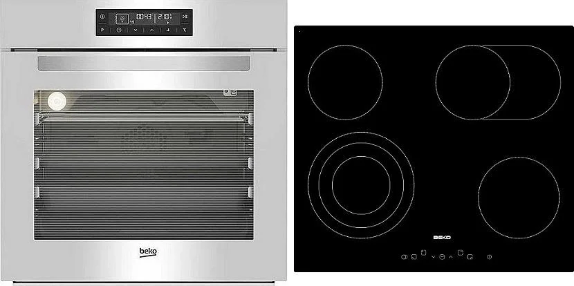 Akční Nabídka Set Beko BIR 14400 WGCS + Beko HIC 64404 T