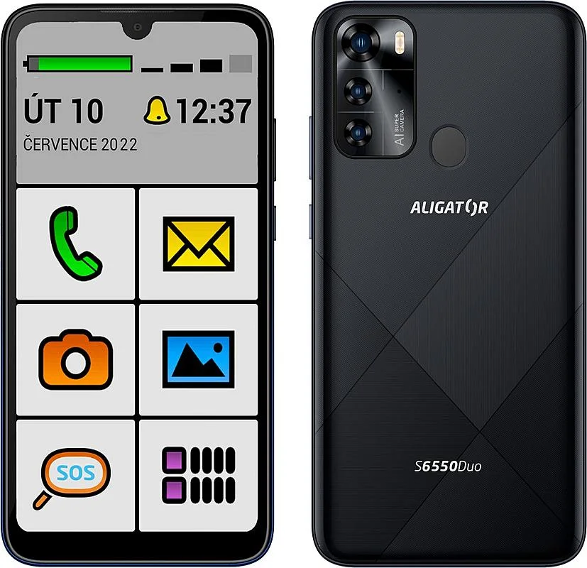 Aligator S6550 Senior Black Expresní Doručení