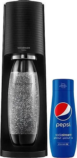 Rychlé Dodání SodaStream Terra Black + PEPSI