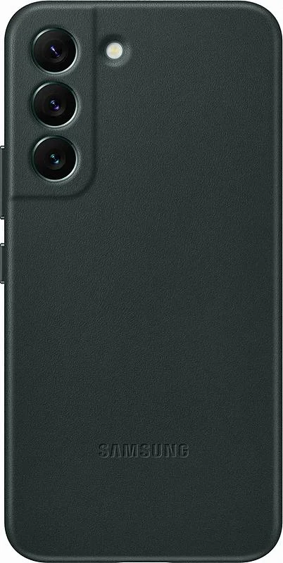 Originální Samsung Leather Cover S22 Green