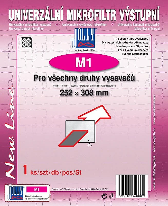 Jolly M 1 univerzální mikrofiltr Dokud Zásoby Vydrží