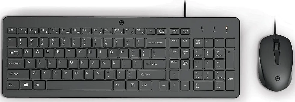 HP 150 Wired Mouse and Keyboard CZ SK Akční Nabídka