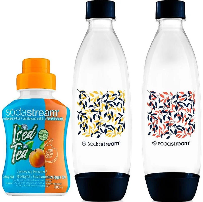 SodaStream Duo Pack FUSE Ice TEA + příchuť Bezpečná Platba