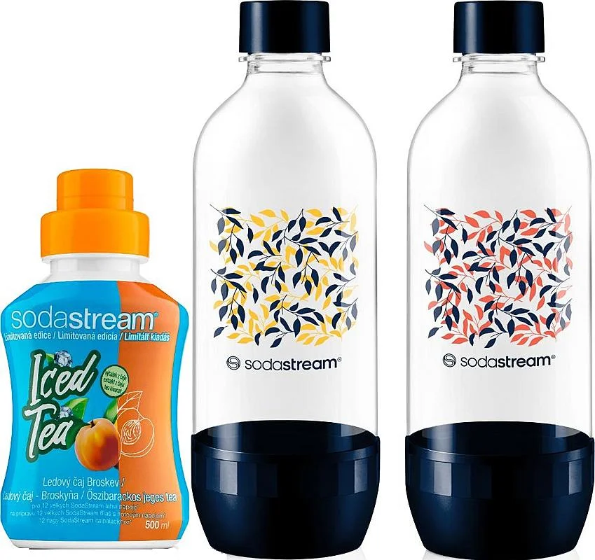 SodaStream Duo Pack Ice TEA + příchuť Nejprodávanější