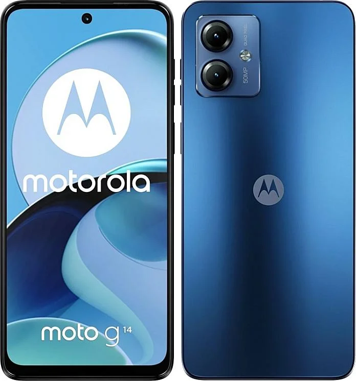 Levný Motorola Moto G14 4+128GB Sky Blue