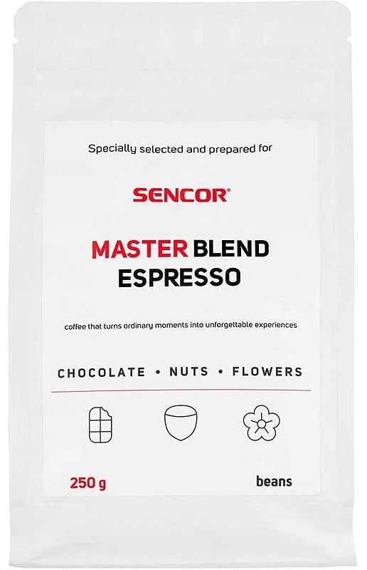 Aktuální Sencor Master Blend Espresso 250g
