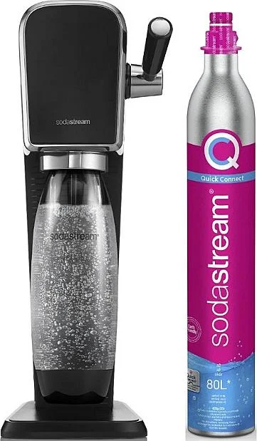 Poslední Šance SodaStream Art Black + Bombička CQC