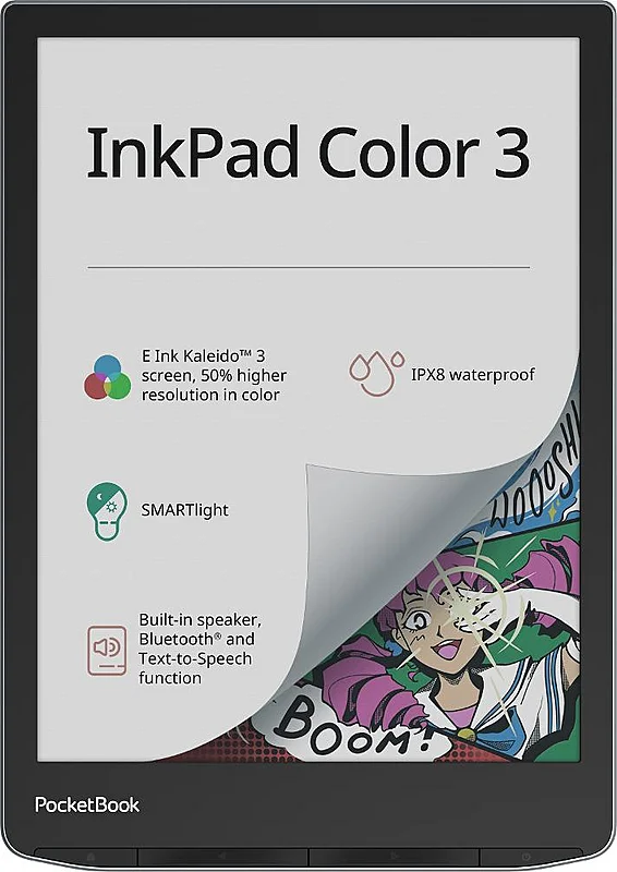 Nakupujte Hned PocketBook 743K3 InkPad Col 3 Stormy Sea