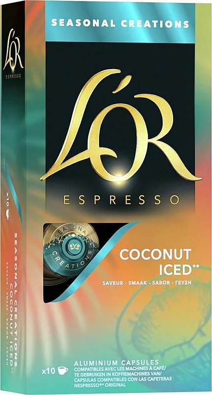 Jen Po Omezenou Doba L'Or NESPRESSO COCONUT 10 ks