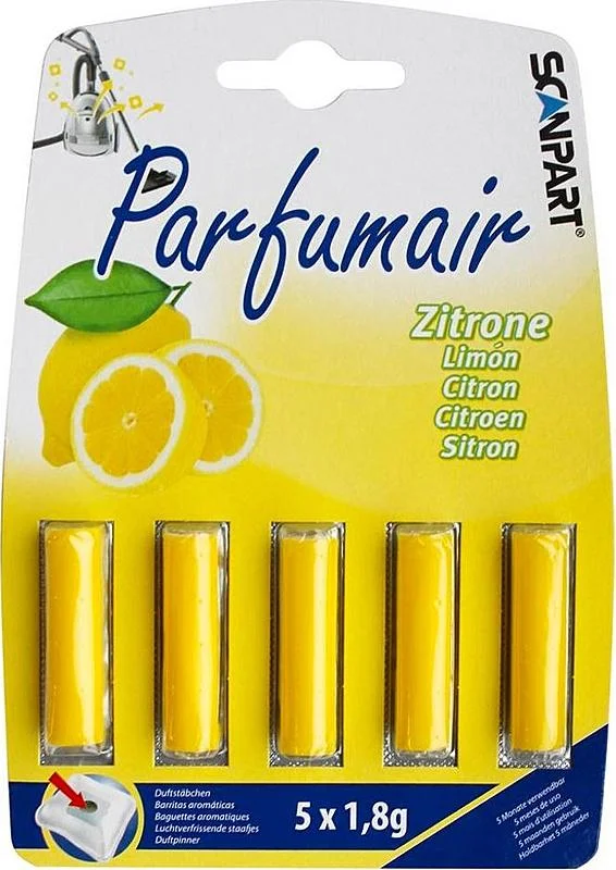 Super Cena SCANPART vůně do vysavačů citron 5ks