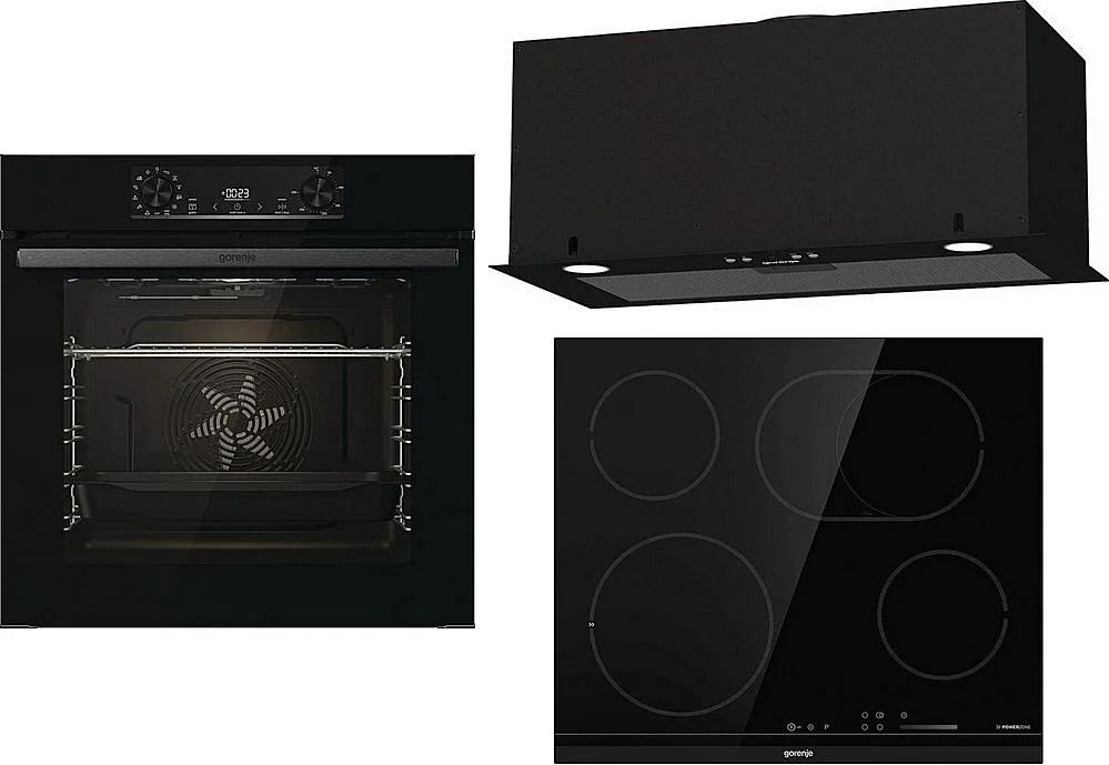 Set Gorenje BHI633EB + Gorenje BO6737E02BG + Gorenje ECS648BCSC Finální Výprodej