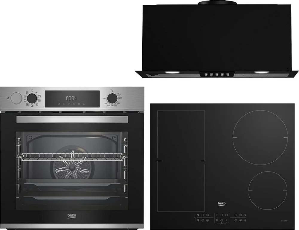 Set Beko BBIS 12300XDE + Beko HII 64200FMT + Beko HNU61422B + sleva 20 % při použití kódu Omezená Nabídka