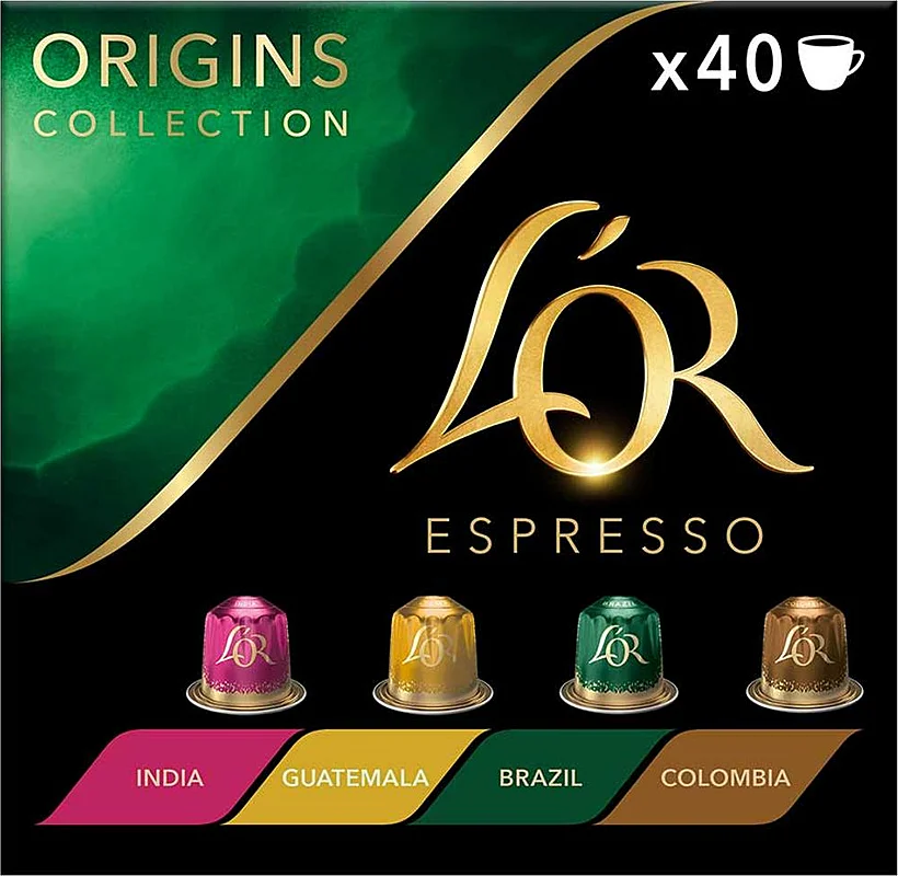 Omezená Nabídka L'Or NESPRESSO ORIGINS MIX 40ks
