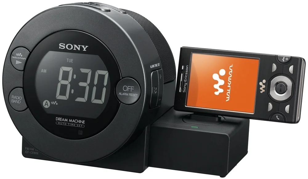Sony ICF C8WMB Novinka