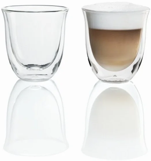 DeLonghi 2 skleničky Cappuccino Ihned K Objednání