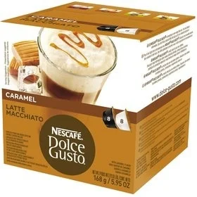 Nescafé DOLCE GUSTO LATTE MACCHIATO CARAMEL 8 + 8 ks Nejlepší Cena