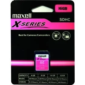 Maxell SDHC X-SERIES 16GB CL4 Nová Kolekce