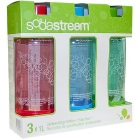 SodaStream Lahev 1l TriPack GREEN/RED/BLUE Cenový Hit