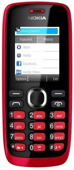 Cenově Výhodný Nokia 112 Red