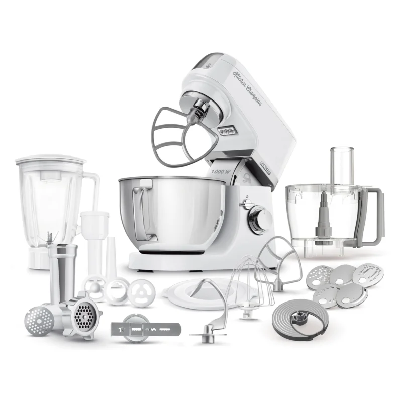 Pouze Dnes STM 635XWH + STX 046Celokovový kuchyňský robot