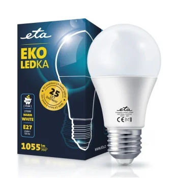 Žárovka LED ETA EKO LEDka klasik 11W, E27, teplá bílá Omezená Nabídka