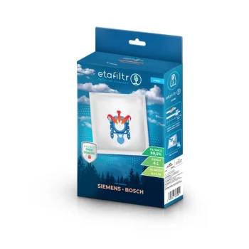 Sáčky do vysavače ETA Siemens 1 (4 ks) bílý Nejlepší Volba