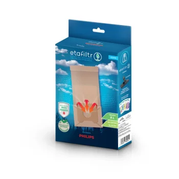 Kup Teď Sáčky do vysavače ETA Philips 5 (4 ks) hnědý