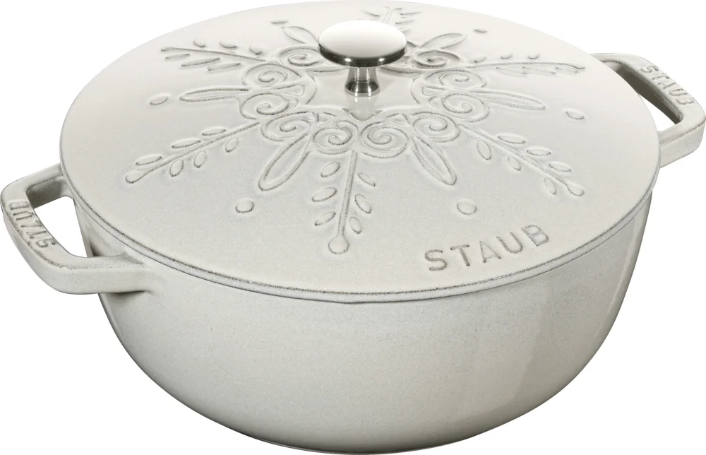 Hrnec Special Cocotte sněhová vločka 3,6 l bílý lanýž Nízká Cena