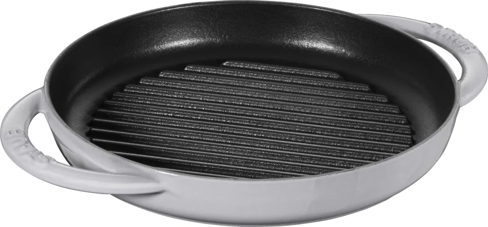 Vrácení Zdarma Grilovací pánev Staub se dvěma rukojeťmi 22 cm