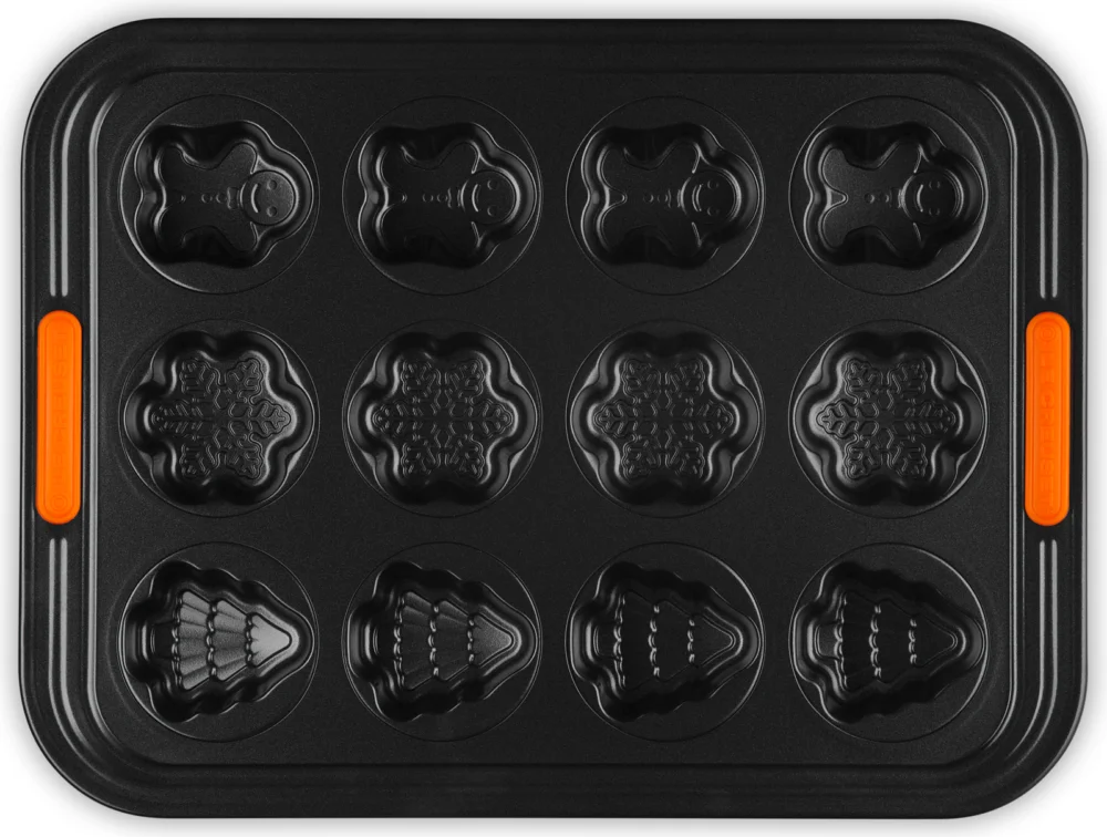 Forma na muffiny na 12 ks Le Creuset vánoční s nepřilnavým povrchem Cenově Výhodný